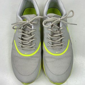 Nike Air Max Thea Gray Shoes Neon Yellow Size 8